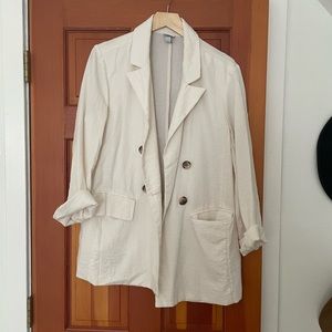 A New Day Cream Blazer